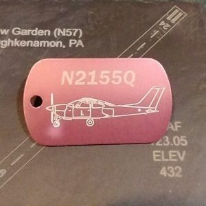 Custom Aircraft Key Tag