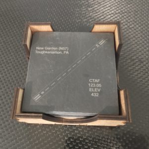 Laser Cut Drink Coaster Holder